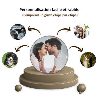 Boule de Cristal Personnalisée Vidéo