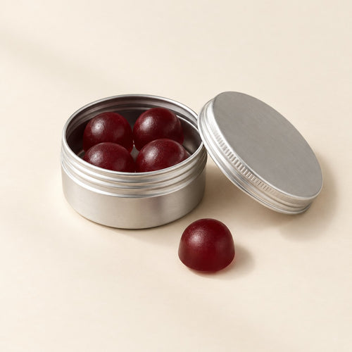 Boîte à gummies de poche offerte