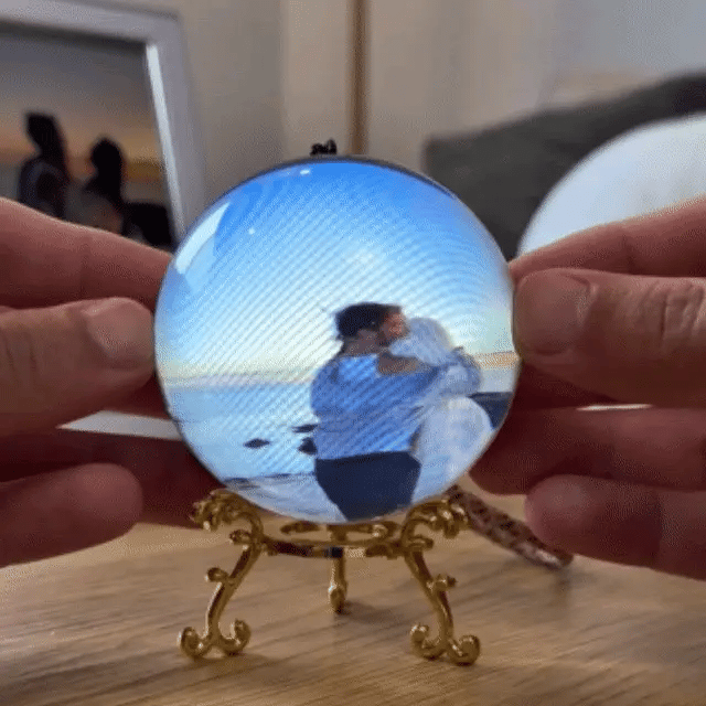 Boule de Cristal Personnalisée Vidéo